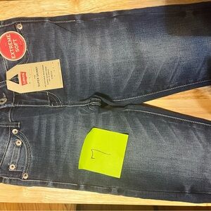 Levi's Girl Dark Blue Slim Jeans